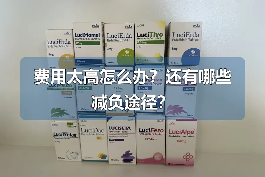 费用太高怎么办?还有哪些减负途径?